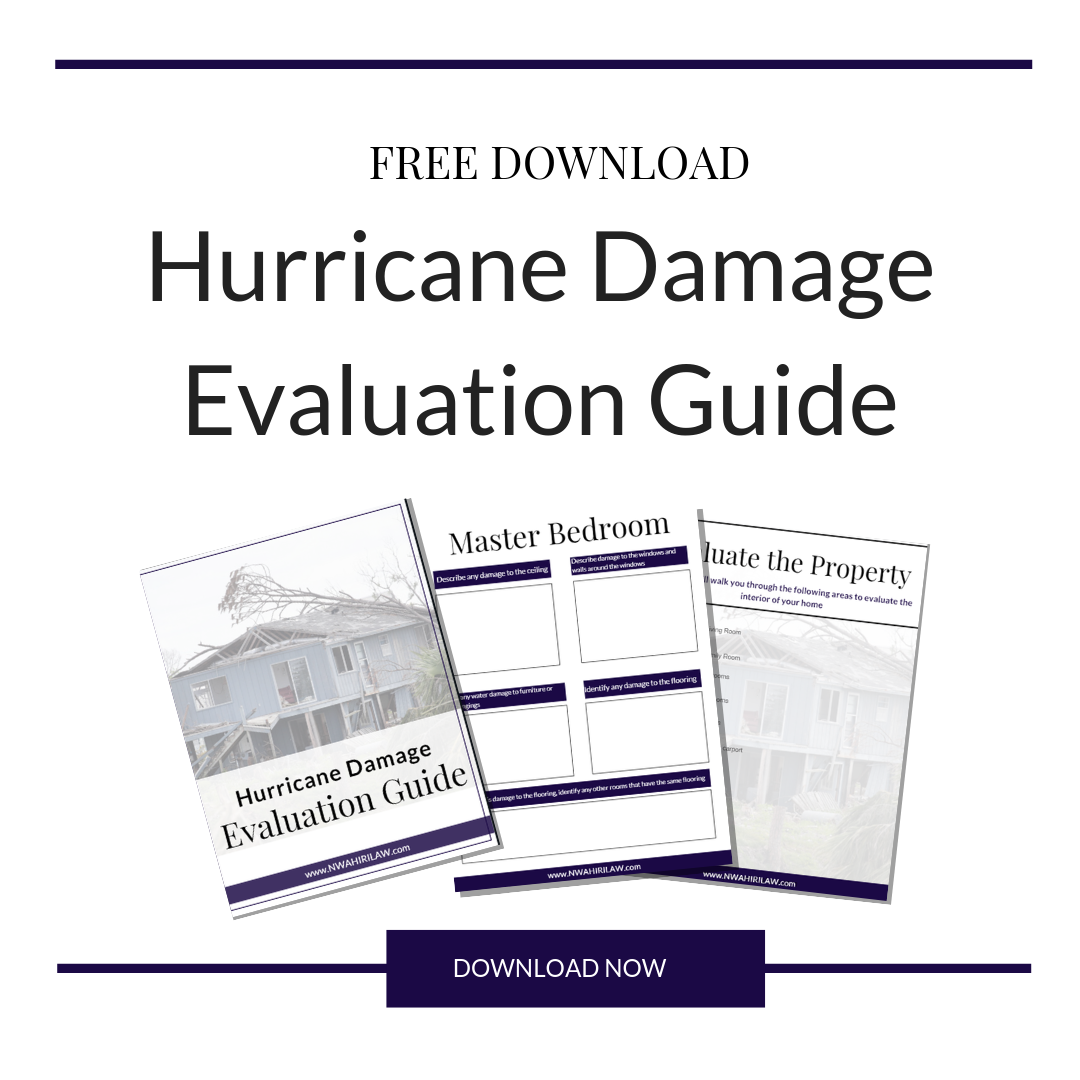 Download Your Free Hurricane Damage Evaluation Guide
